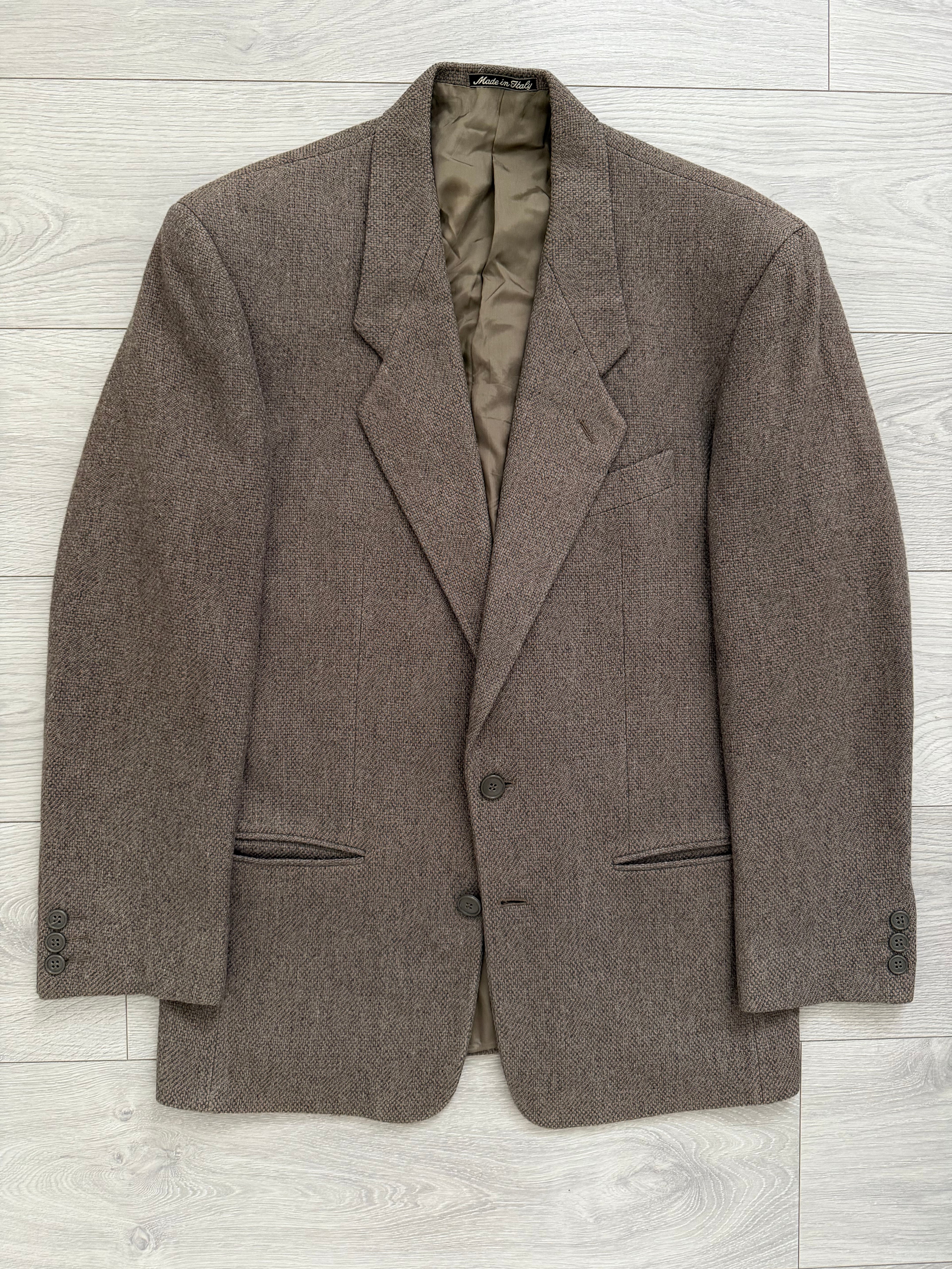 Giorgio Armani Mainline 1980s 2B Cashmere Wool Sport Jacket Blazer - Size M