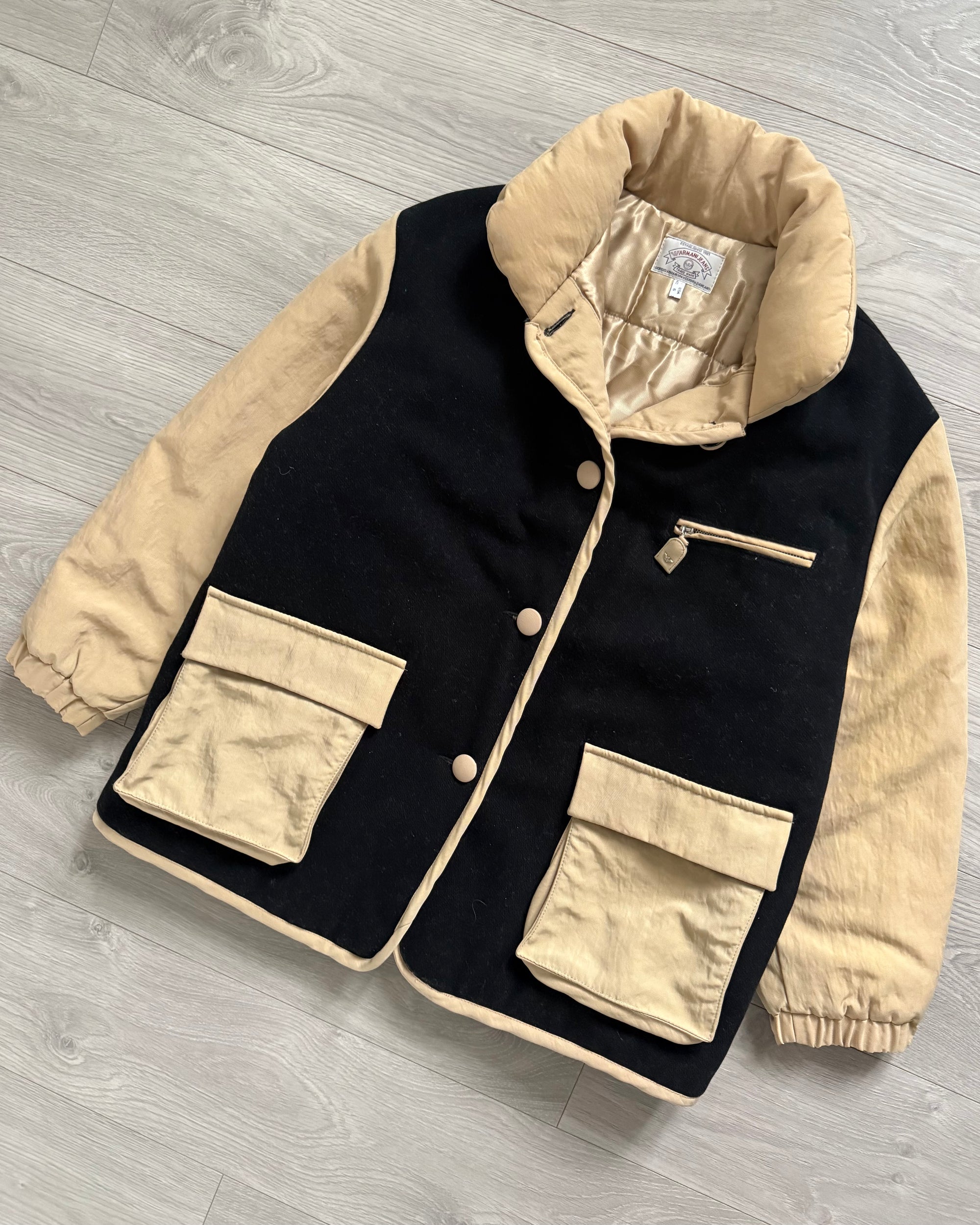 Armani 1990s Oversized Padded Jacket - Size Mens S