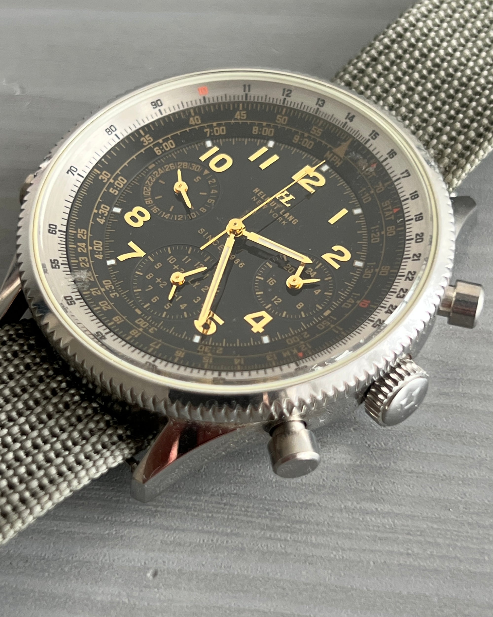 Helmut Lang 2004 Chronograph Watch Vintage