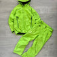 Salomon 00s Waterproof Technical Jacket & Pants Set - Size L Jacket / 34" Waist