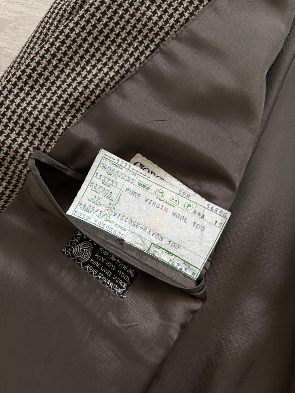 Giorgio Armani 1980s 2B Textured Wool Sport Jacket Blazer - Size XL