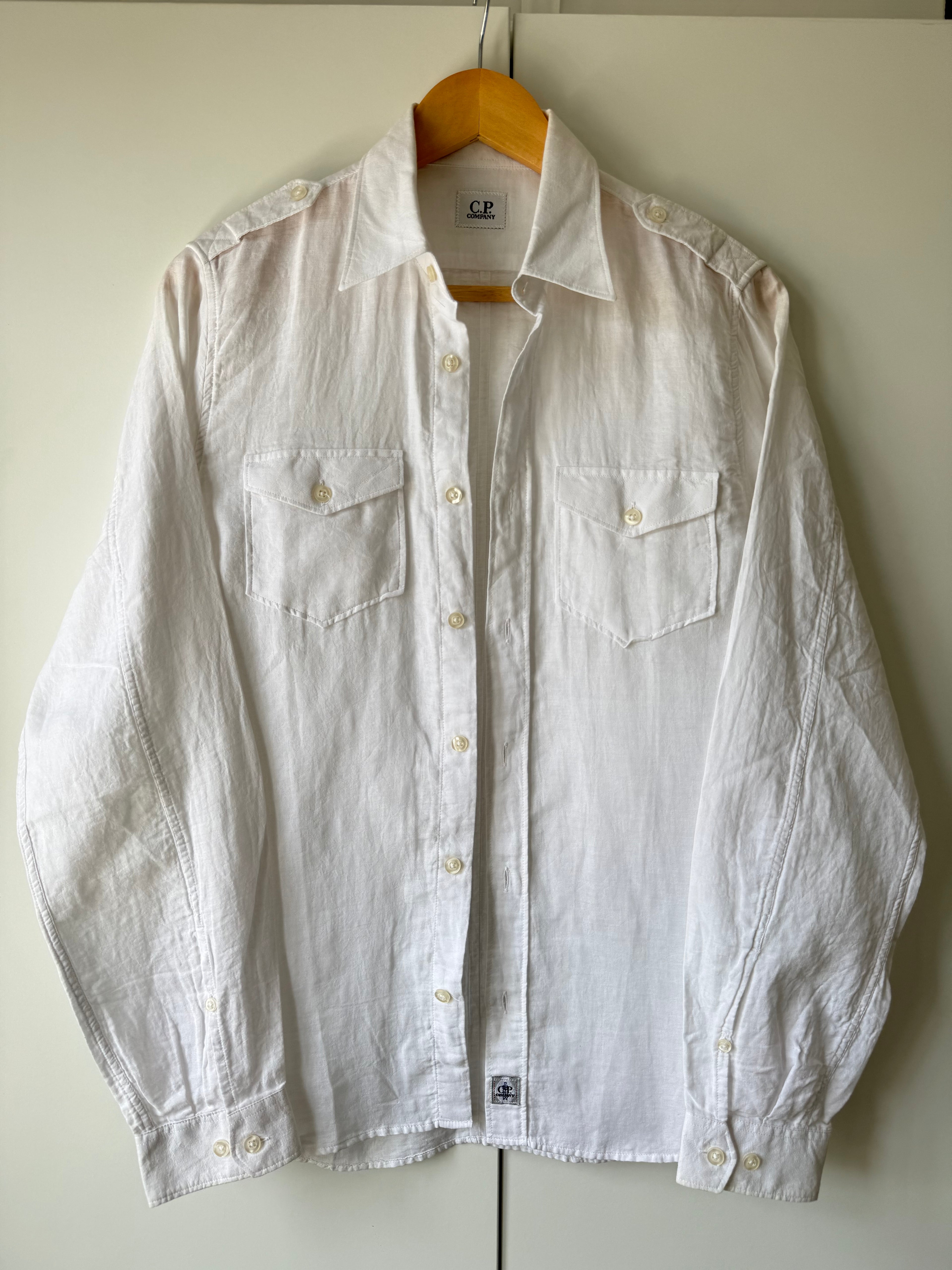 C.P. Company 1990s Lightweight Cotton Shirt - Size S