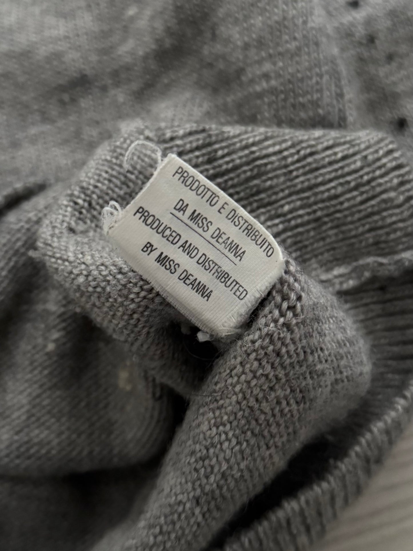 Maison Martin Margiela FW2001 Marled Knit Sweater by Miss Deanna - Size S