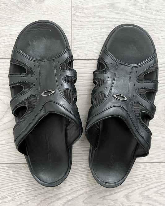 Oakley Vintage Straight Jacket Leather Sandals - Size US9