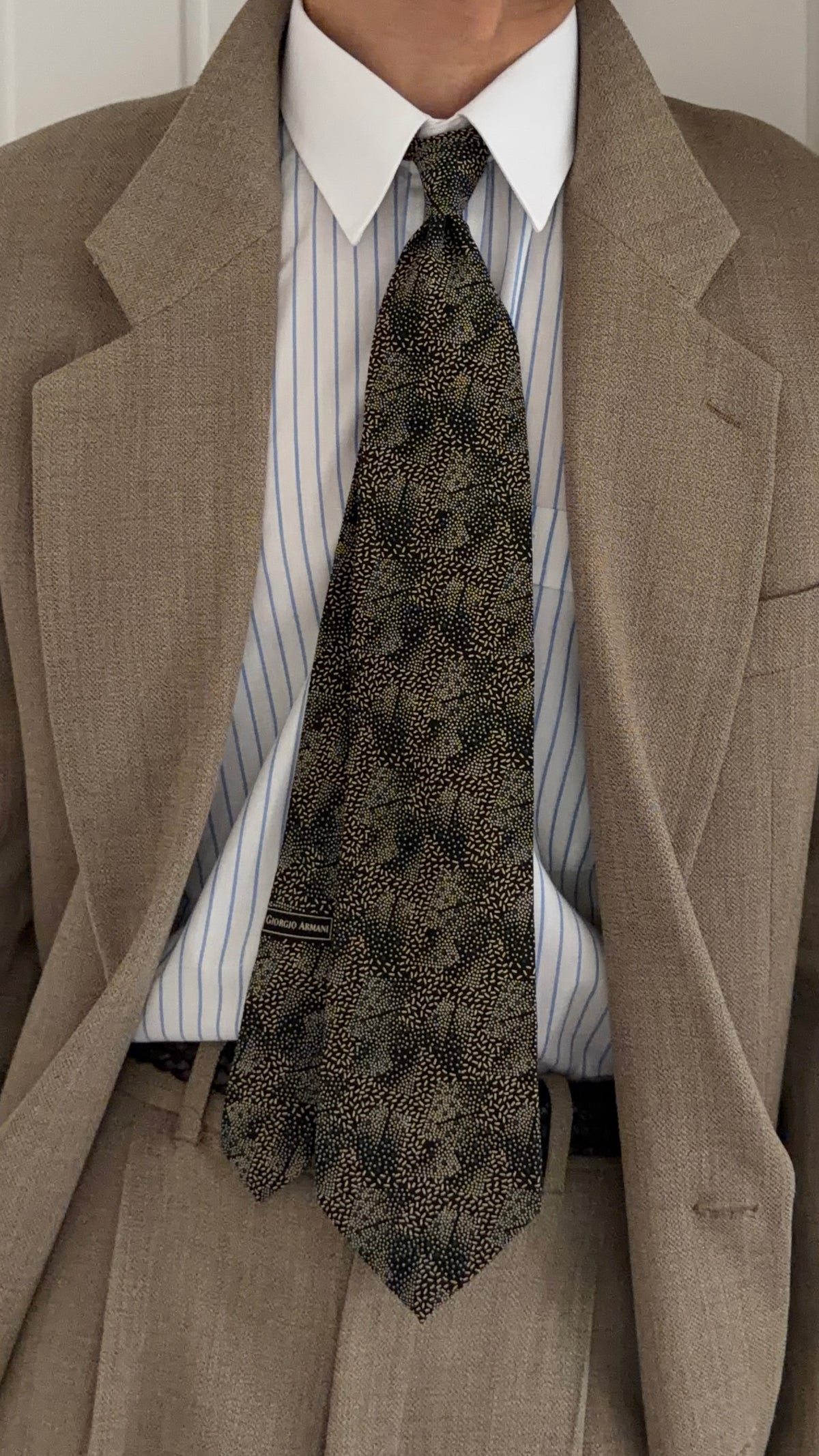 Giorgio Armani 1990s Silk Tie