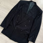 Giorgio Armani 1990s Double-Breasted Striped Wool Suit - Size M Jacket / 32" Waist