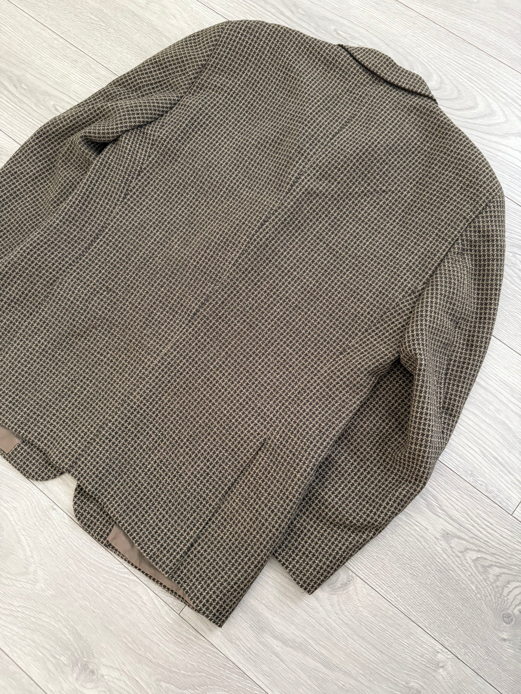 Valentino 1980s Textured 3B Wool Sports Blazer Jacket - Size XXL