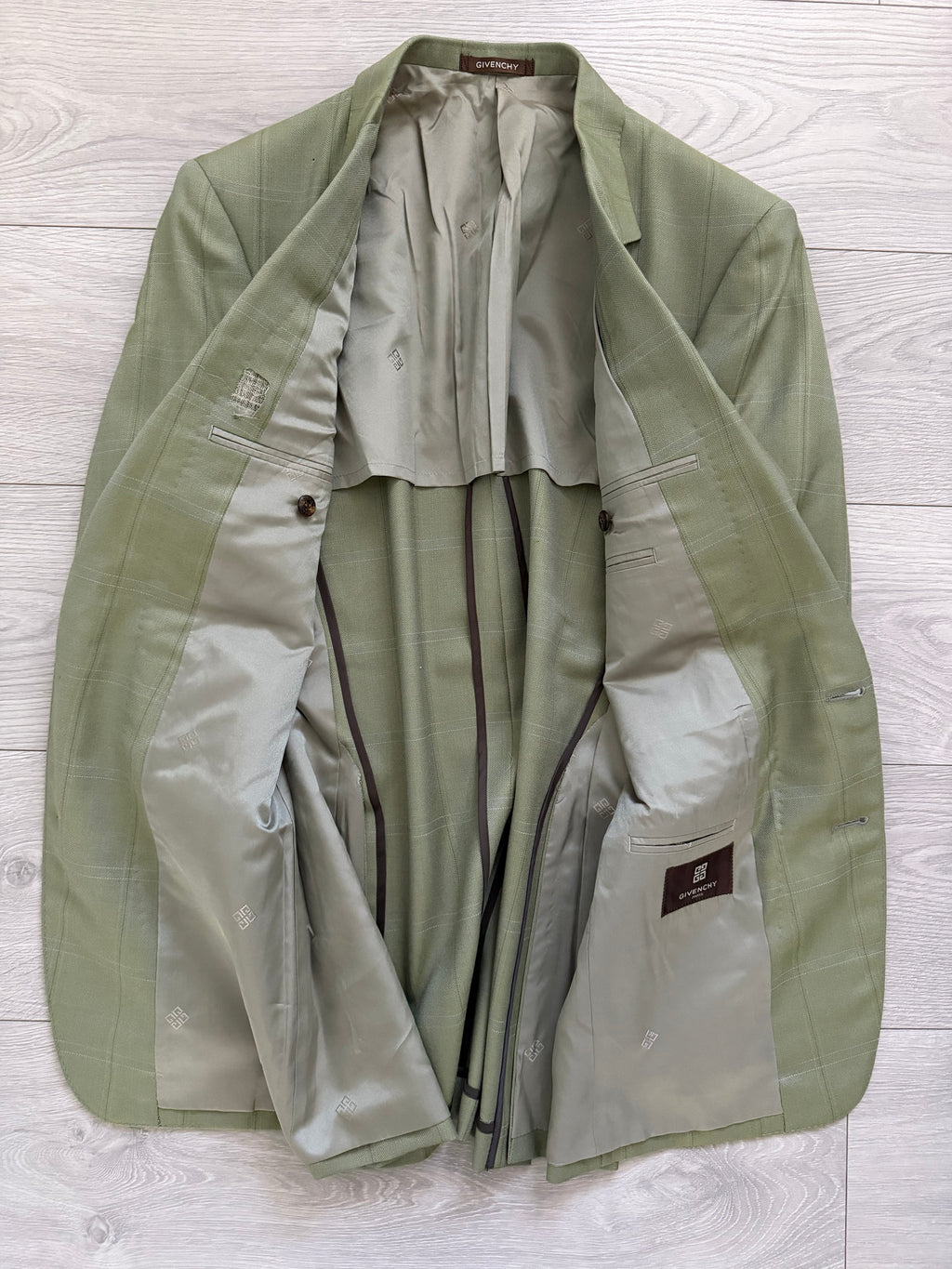 Givenchy 1990s 2B Wool Sport Jacket Blazer - Size M