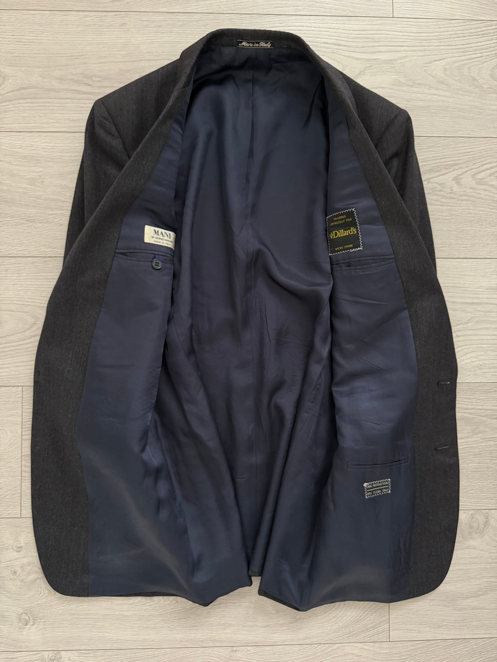 Giorgio Armani Mani 1980s Exclusive 2B Wool Sport Jacket Blazer - Size XL