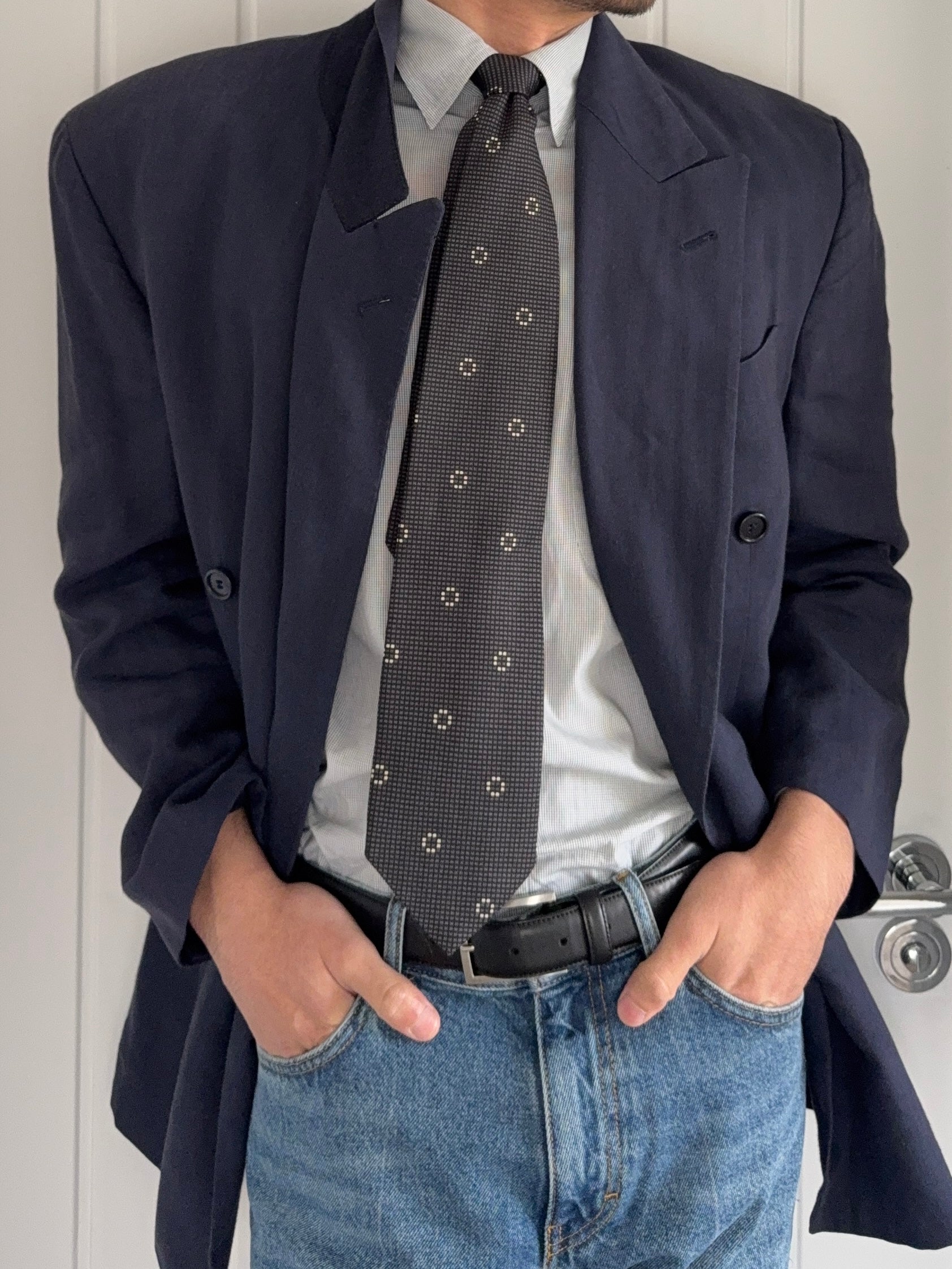 Giorgio Armani 1990s Silk Tie