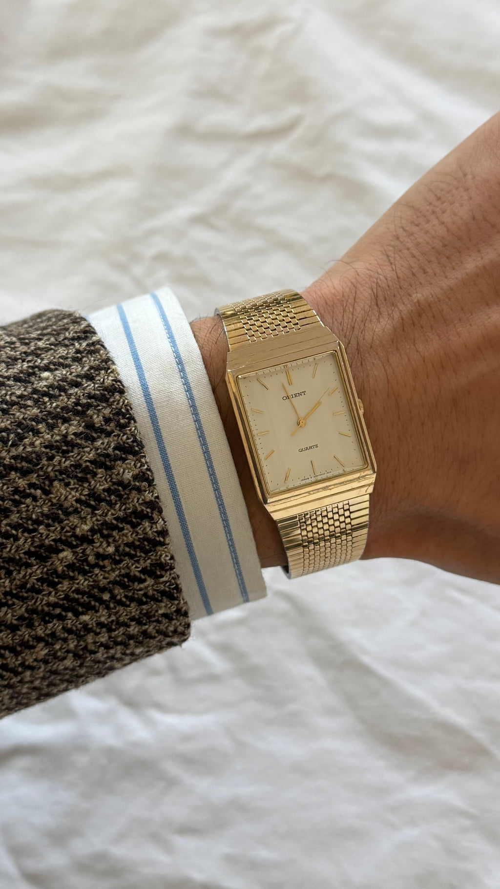 Orient 1990s Mesh Band Watch
