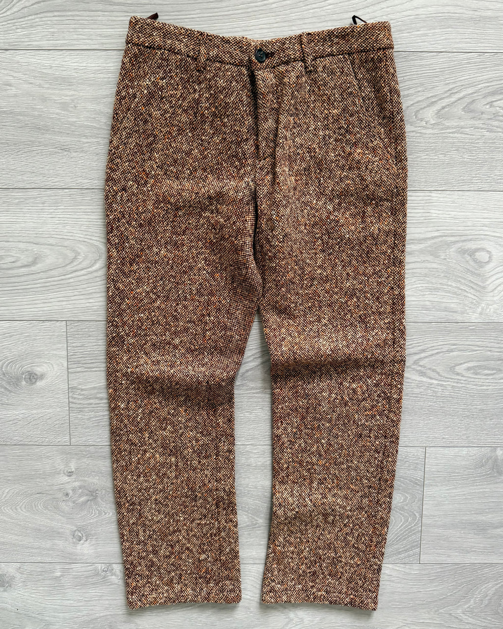Miu Miu FW2004 Tweed Speckled Pants - Size 28