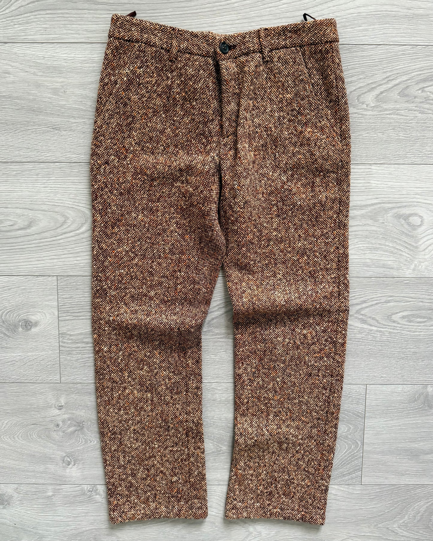 Miu Miu FW2004 Tweed Speckled Pants - Size 28