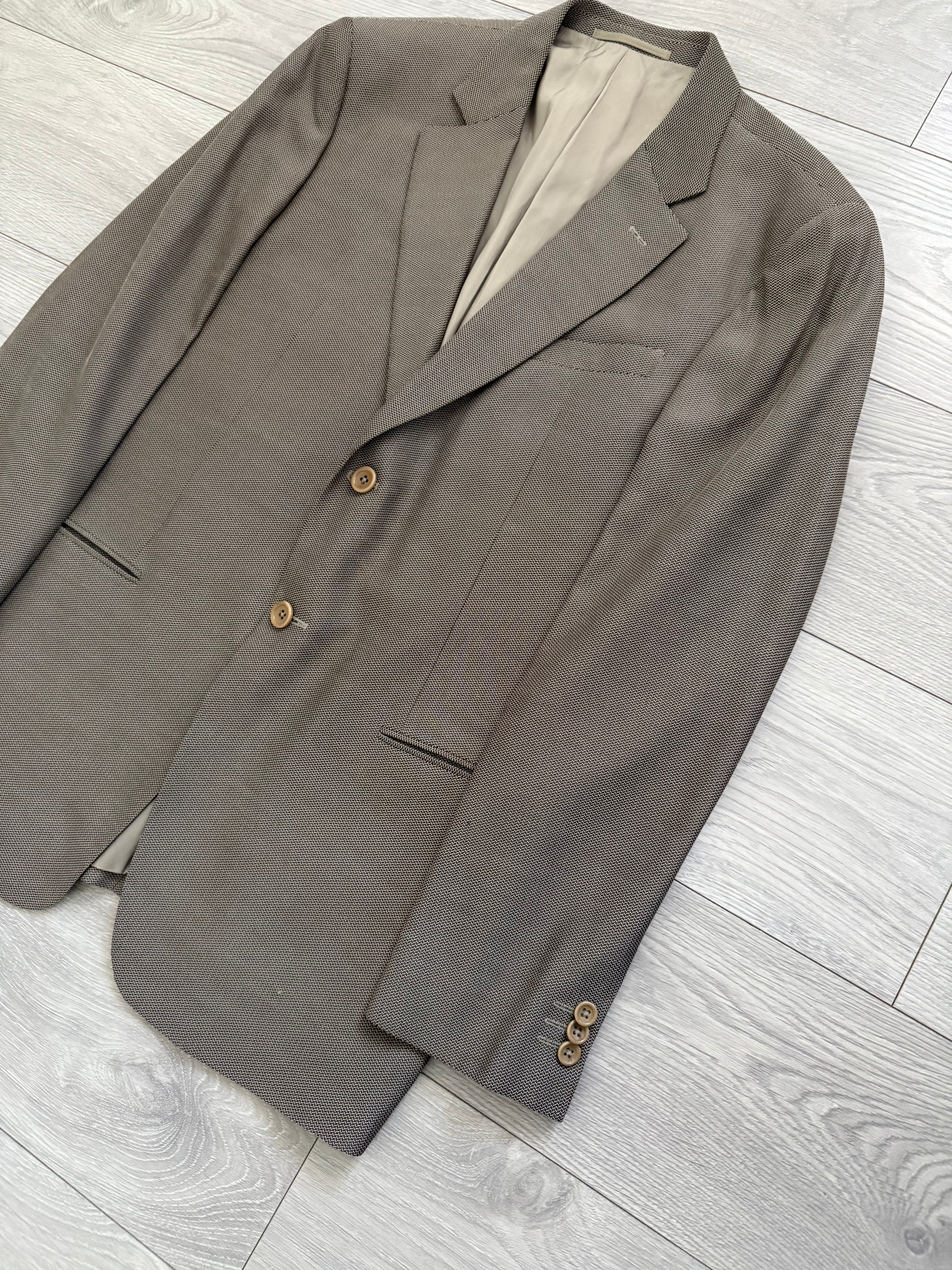 Armani 1990s 2B Textured Sports Jacket Blazer - Size XL