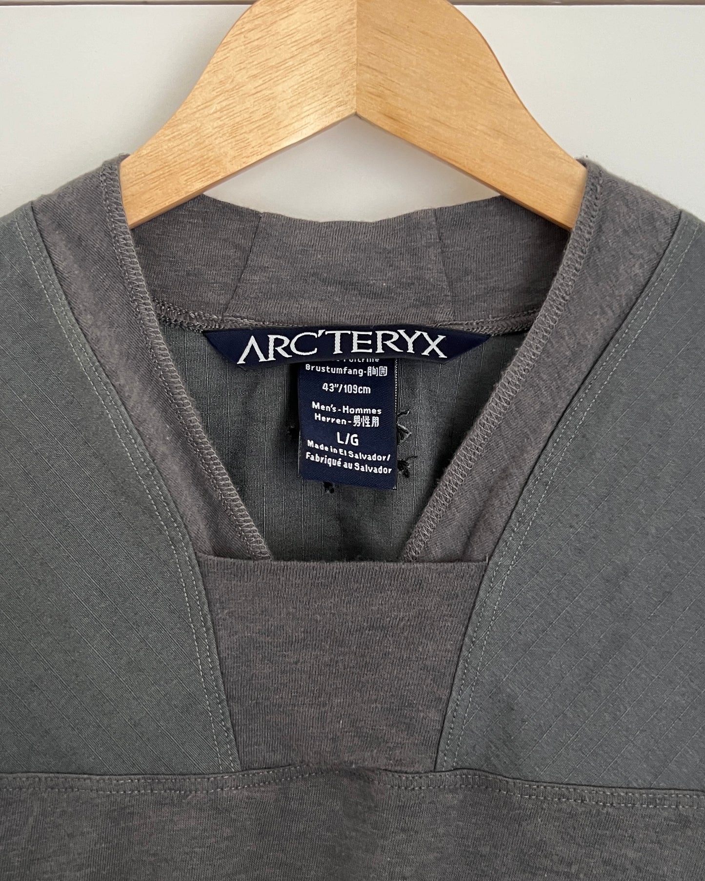 Arcteryx LEAF Talos LT Combat Shirt in Wolf Grey - Size L