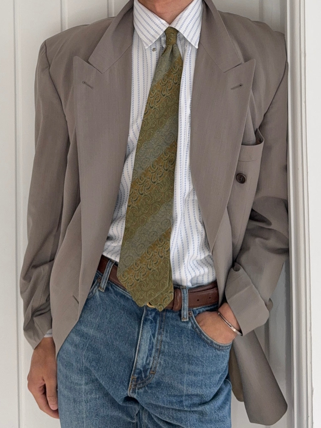 Giorgio Armani 1990s Silk Tie