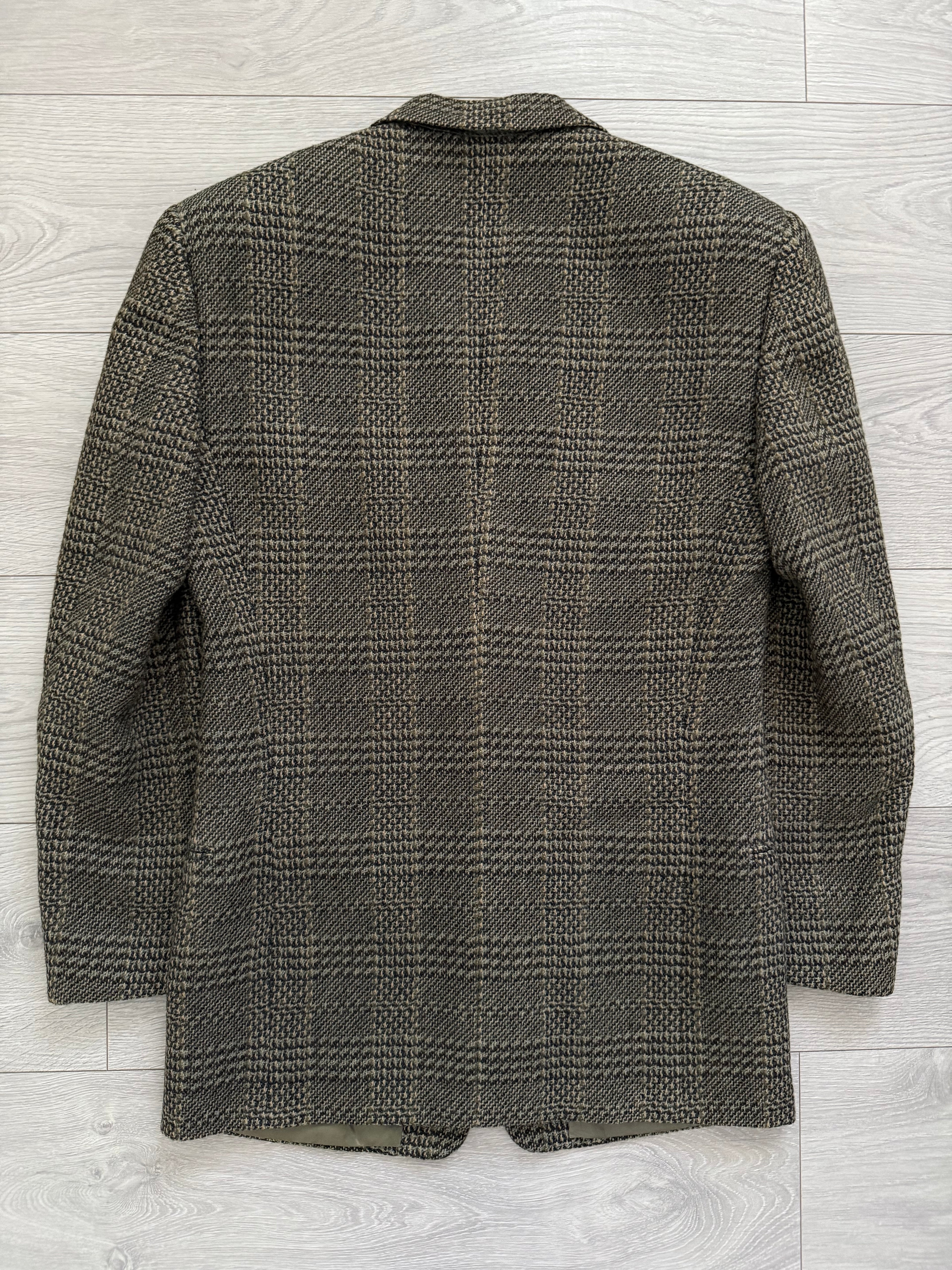 Giorgio Armani 1980s 2B Textured Wool Sports Jacket Blazer - Size S
