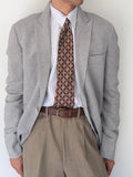Giorgio Armani Black Label 1990s Peaked Lapel 1B Textured Sports Blazer Jacket - Size XL