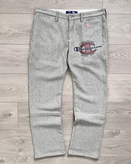 Junya Watanabe x Champion 2006 Reconstructed Sweatshirt Pants - Size 34