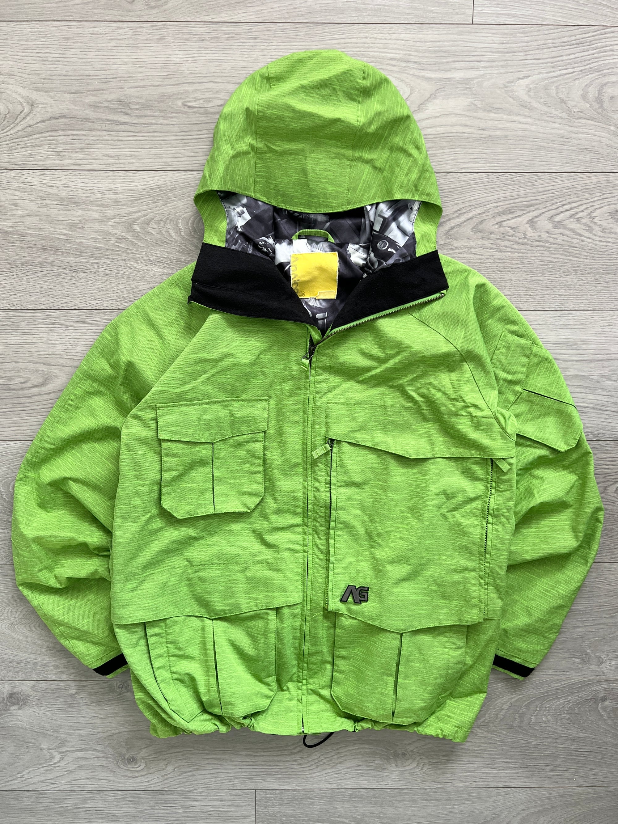 Burton Analog 00s Hidden Pocket Waterproof Tech Jacket - Size M