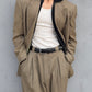Giorgi Armani 1980s Pleated Double-Breasted Suit - Size L Jacket / 34" Waist