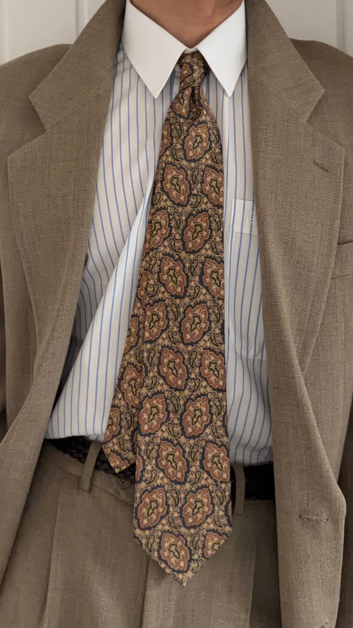 Jim Thompson 1990s Silk Tie