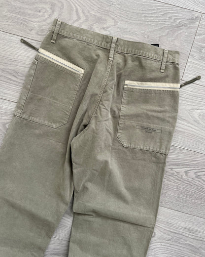 Stone Island FW2007 Fatigue Military Flight Pants - Size 30