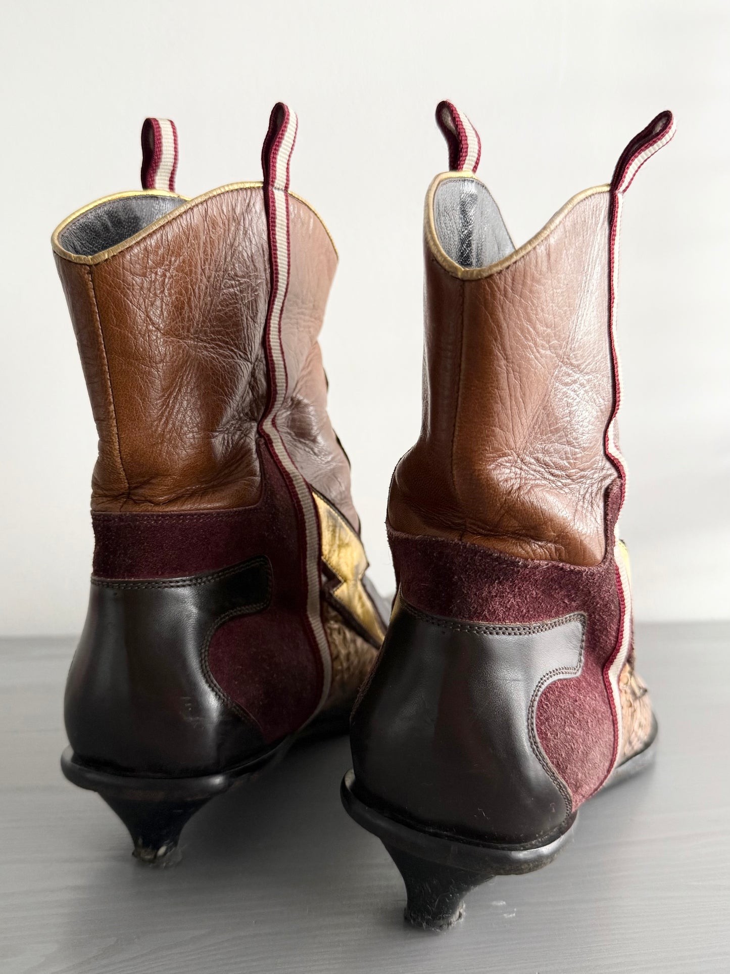 Miu Miu 2001 Vintage Cowboy Boots - Size EU36.5