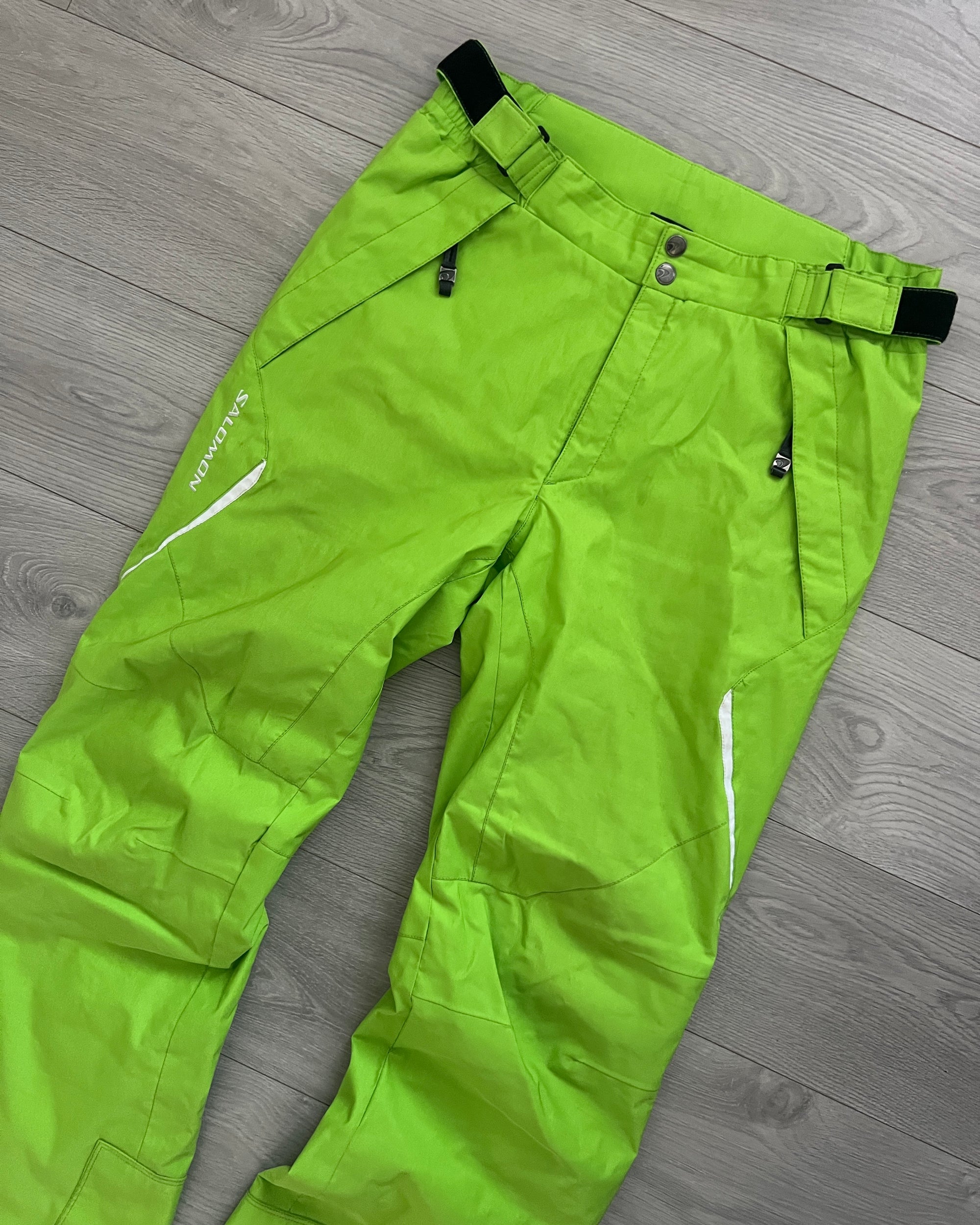 Salomon 00s Waterproof Technical Jacket & Pants Set - Size L Jacket / 34" Waist