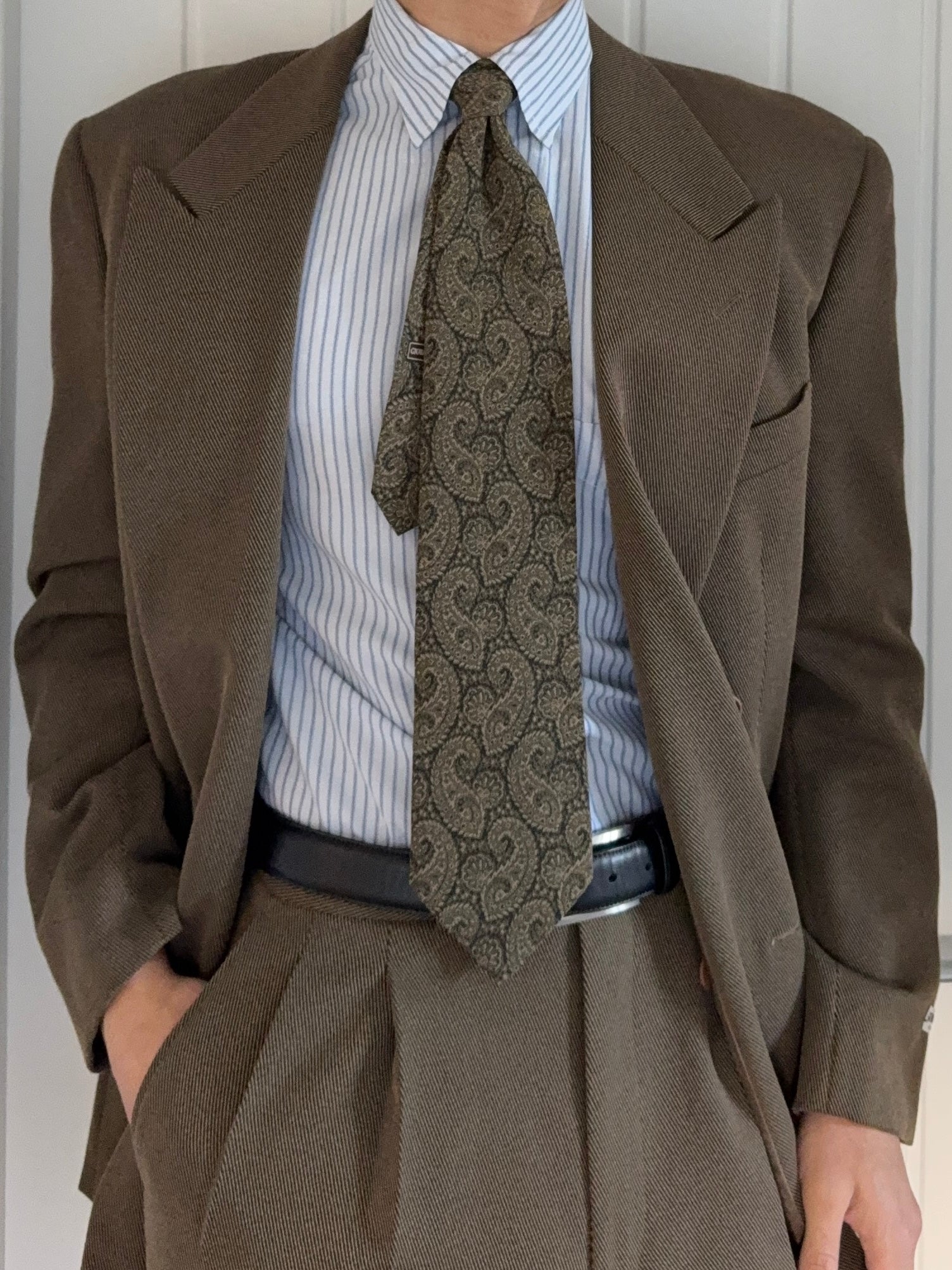Giorgio Armani 1990s Silk Tie