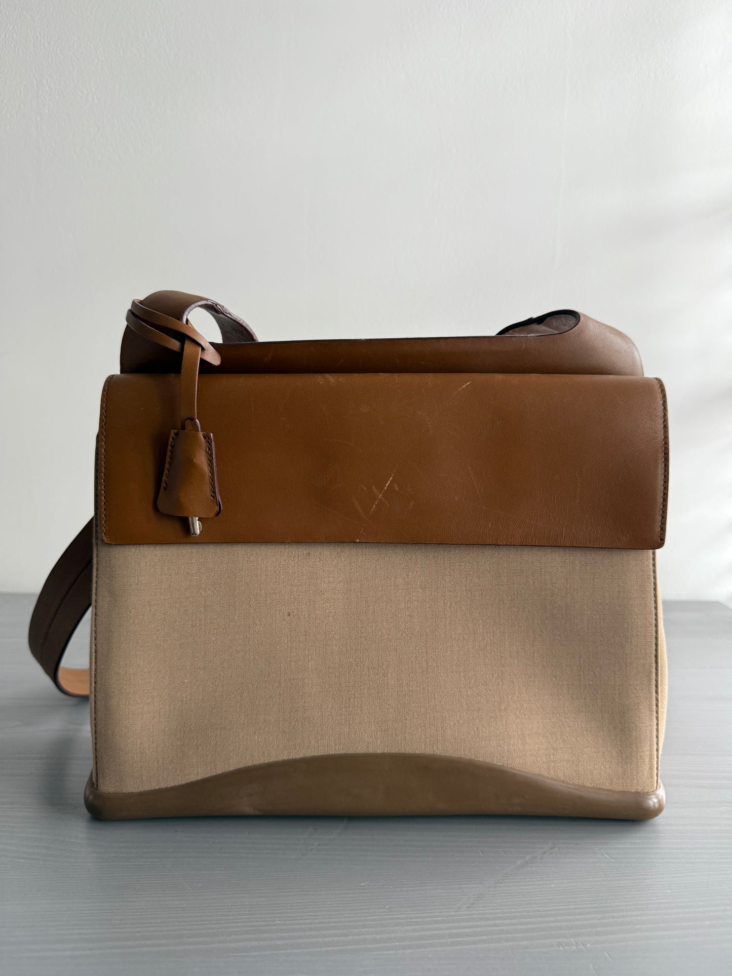 Prada 2001 Tracolla Crossbody Leather Bag