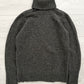 Maison Martin Margiela FW2004 Wool Camel Ribbed Turtleneck Knit Sweater - Size M