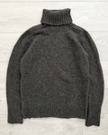 Maison Martin Margiela FW2004 Wool Camel Ribbed Turtleneck Knit Sweater - Size M