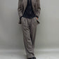 Giorgio Armani 1990s Double Breasted Triple Pleat Wool Suit - Size M Jacket / 32" Waist