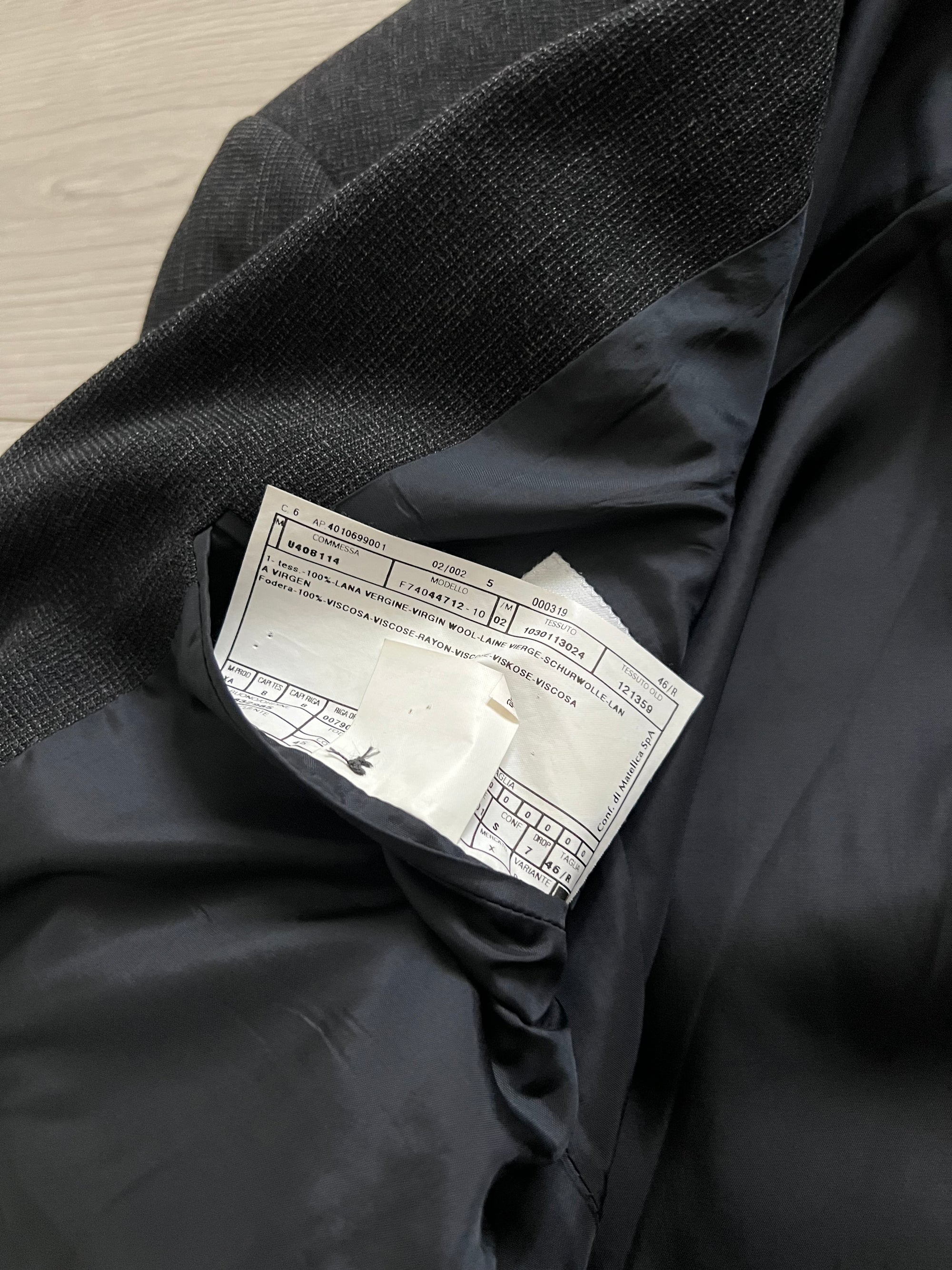 Armani 1990s Pleated Grey Relaxed Suit - M Jacket / 30" Waist