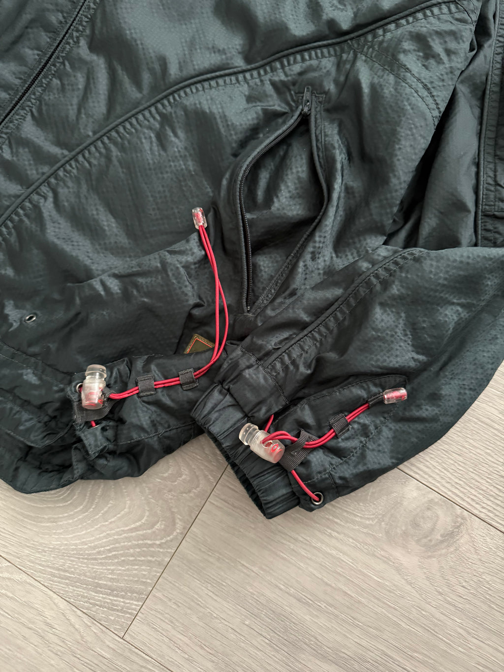 Oakley Software 00s 'Mad Science' Technical Toggled Waterproof Jacket - Size M