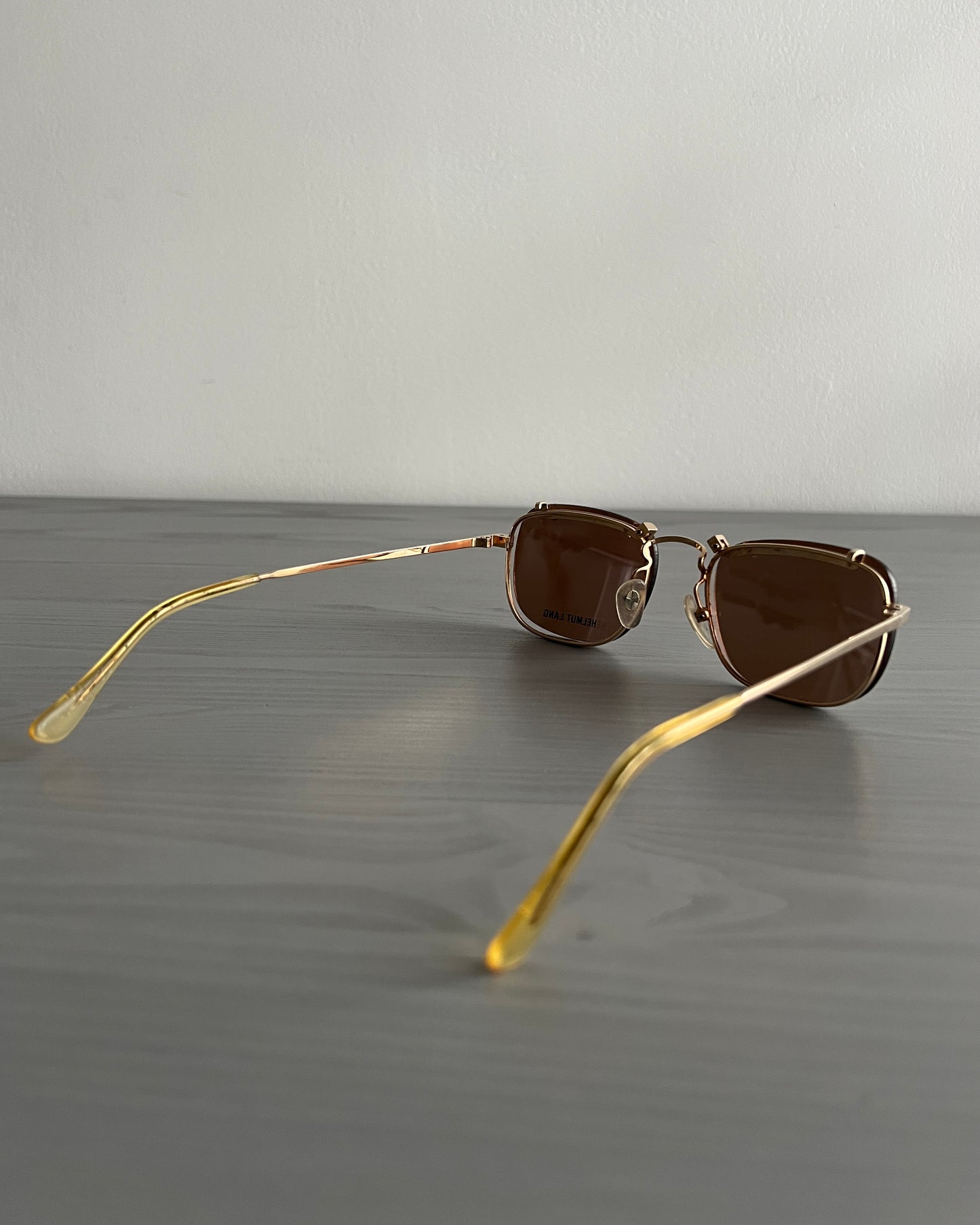 Helmut Lang SS1999 Titanium Double Lens Sunglasses