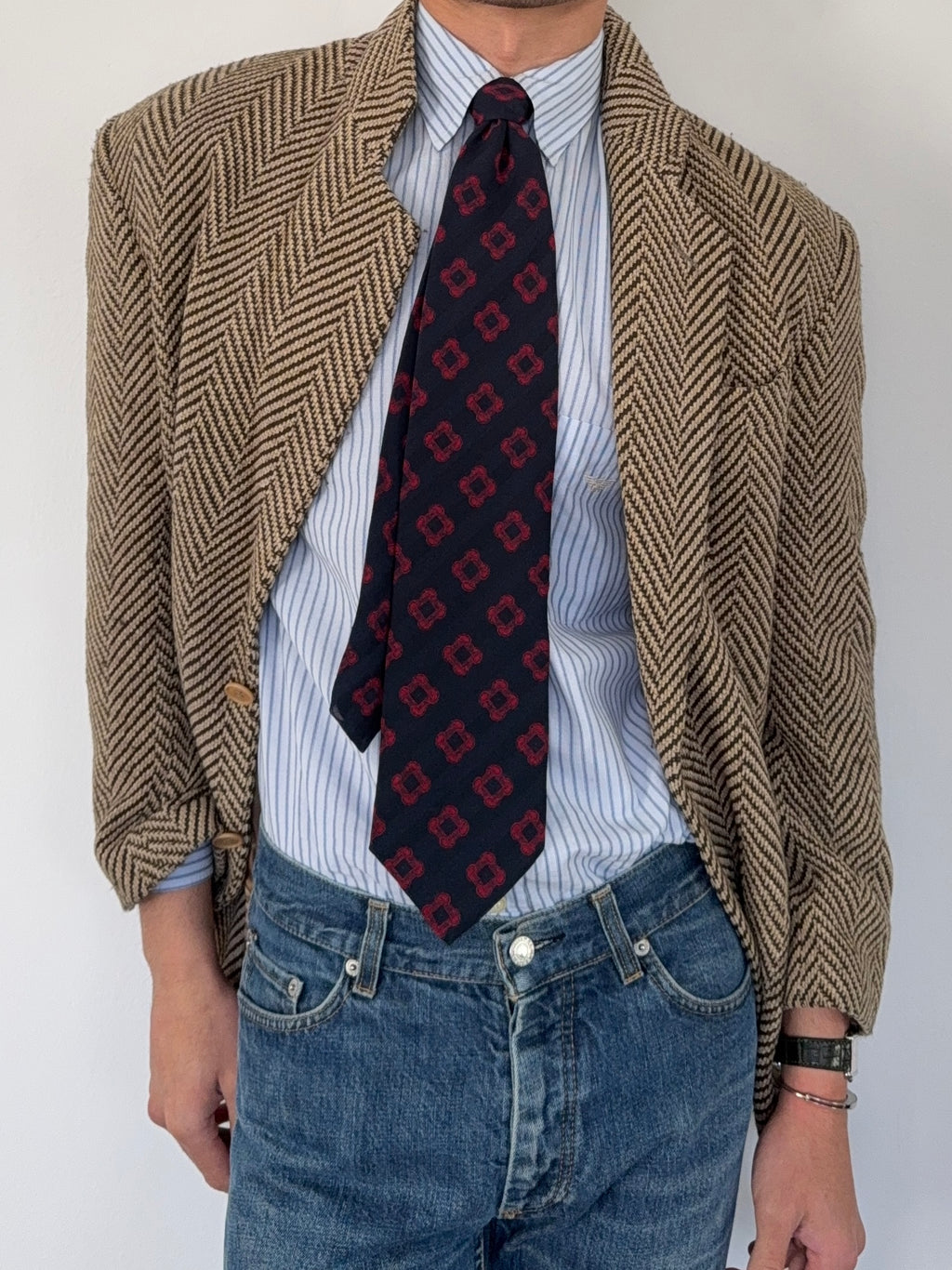 Giorgio Armani 1990s Silk Tie