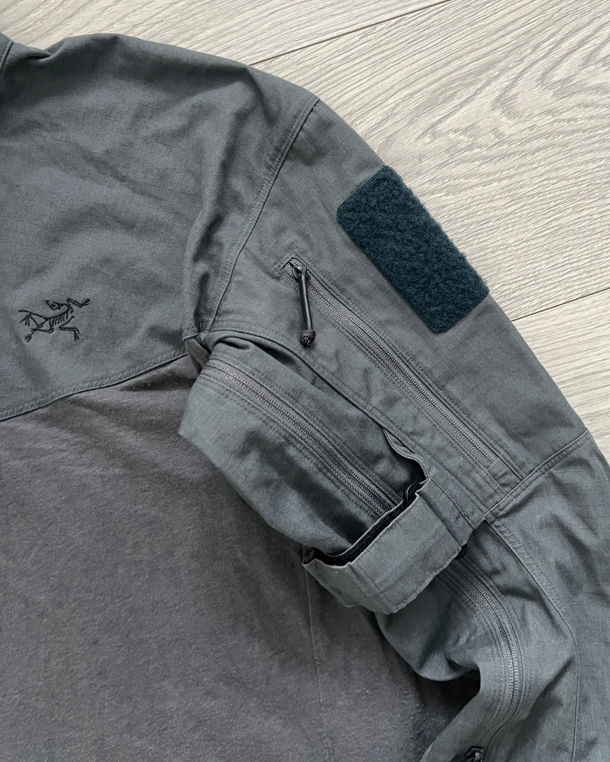 Arcteryx LEAF Talos Half Shell Assault Combat Shirt Wolf Grey - Size XL