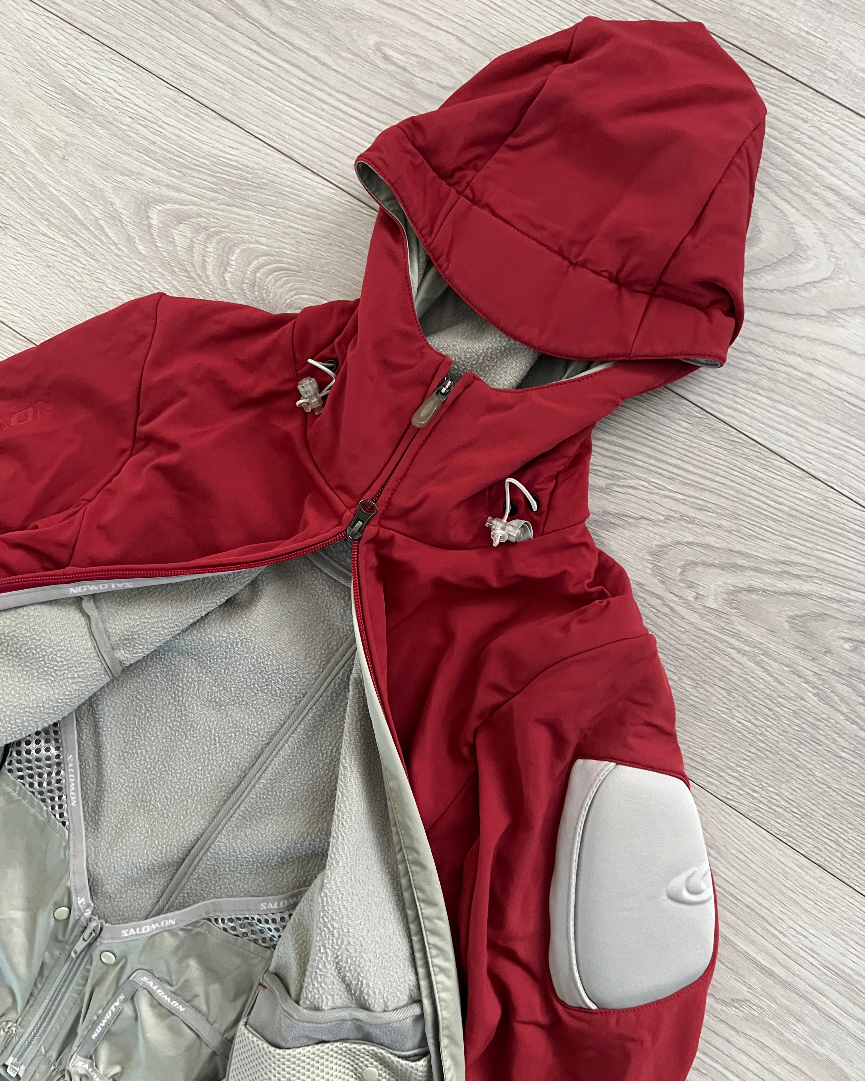 Salomon 2002 Technical Panelled Softshell Schoeller Cordura Jacket - Size Womens Small