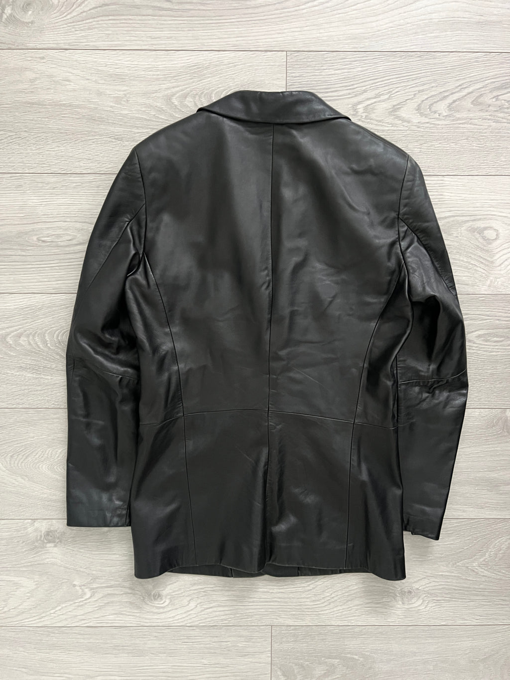 Emporio Armani 2003 Leather Jacket - Size S