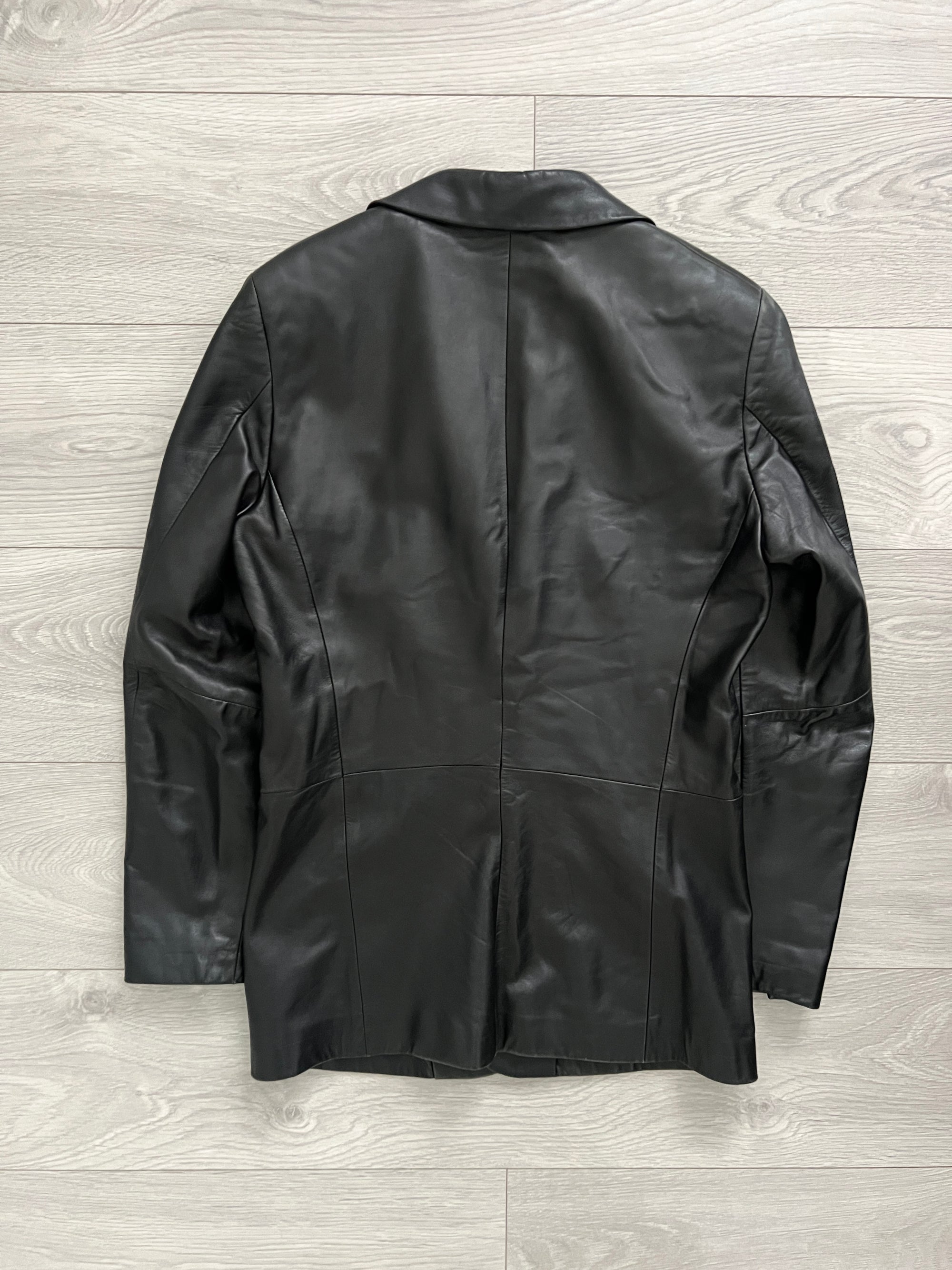 Emporio Armani 2003 Leather Jacket - Size S