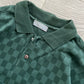 Comme Des Garcons Homme 1990s 'LV Damier' Imitation Polo Shirt - Size M