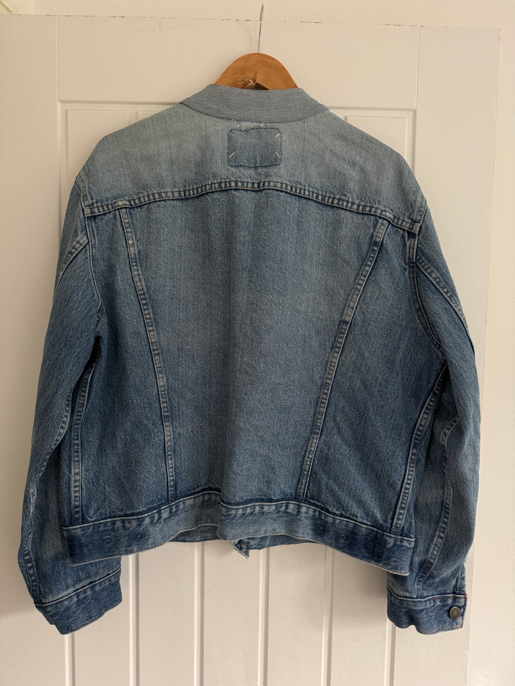 Maison Martin Margiela SS2002 Artisanal Line (0)(10) Reconstructed Denim Patchwork Jacket - Size L