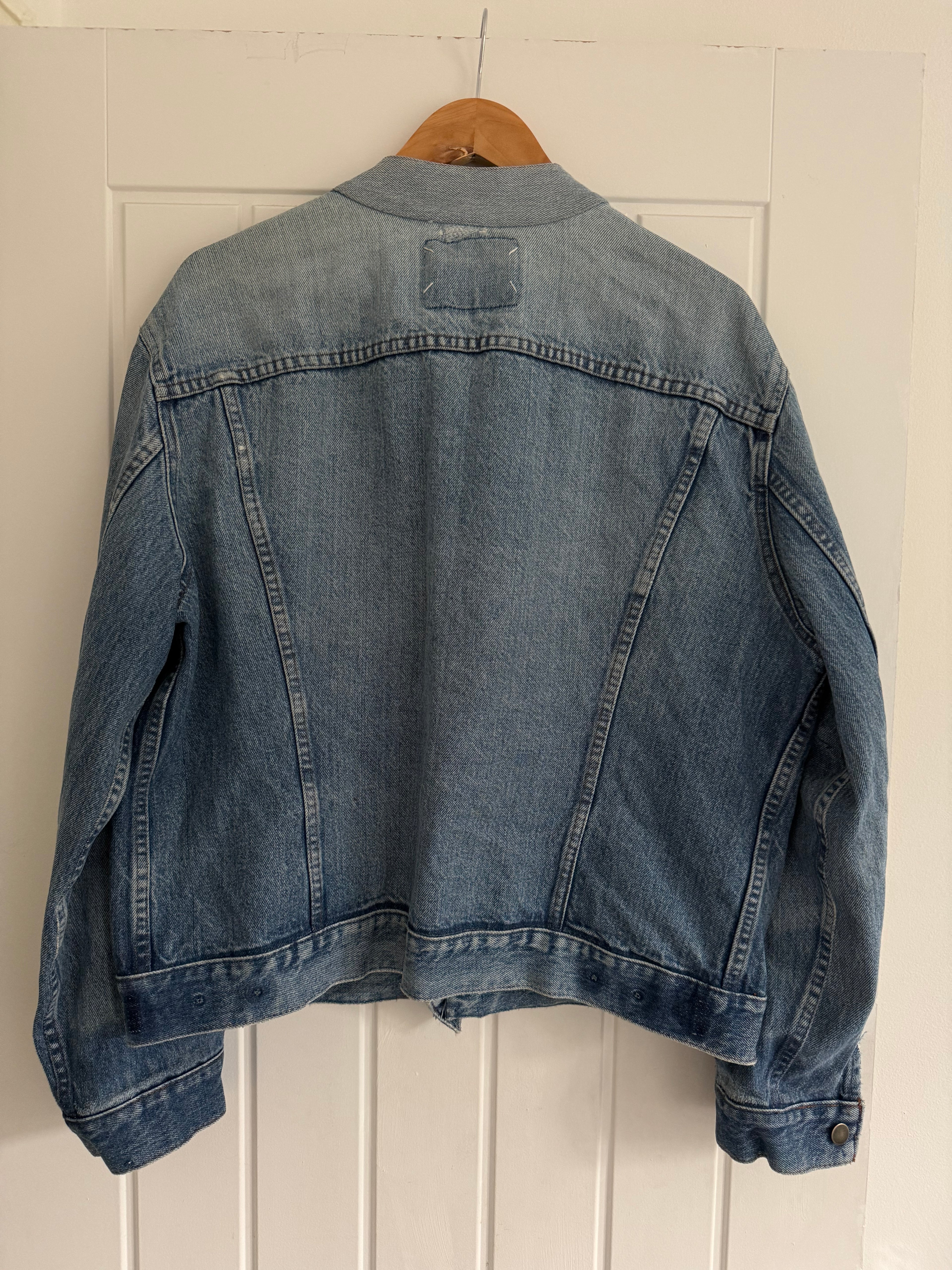 Maison Martin Margiela SS2002 Artisanal Line (0)(10) Reconstructed Denim Patchwork Jacket - Size L