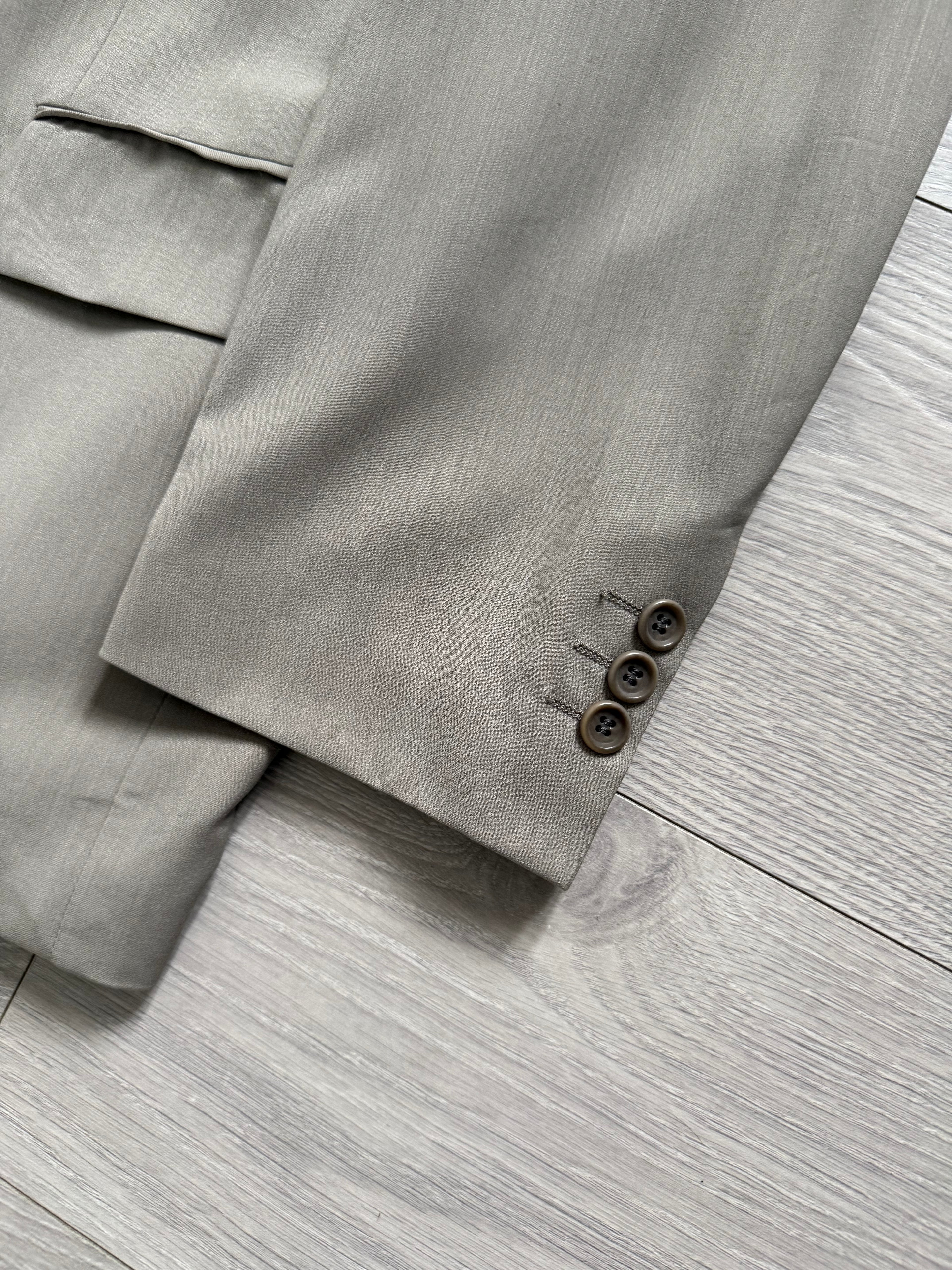 Hugo Boss 1980s 'Al Capone' Double Breasted Peaked Lapel Sports Jacket Blazer - Size XL