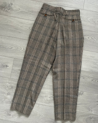 C.P. Company 1980s 'Ideas from Massimo Osti' Pleated Wool Trousers - Size 30