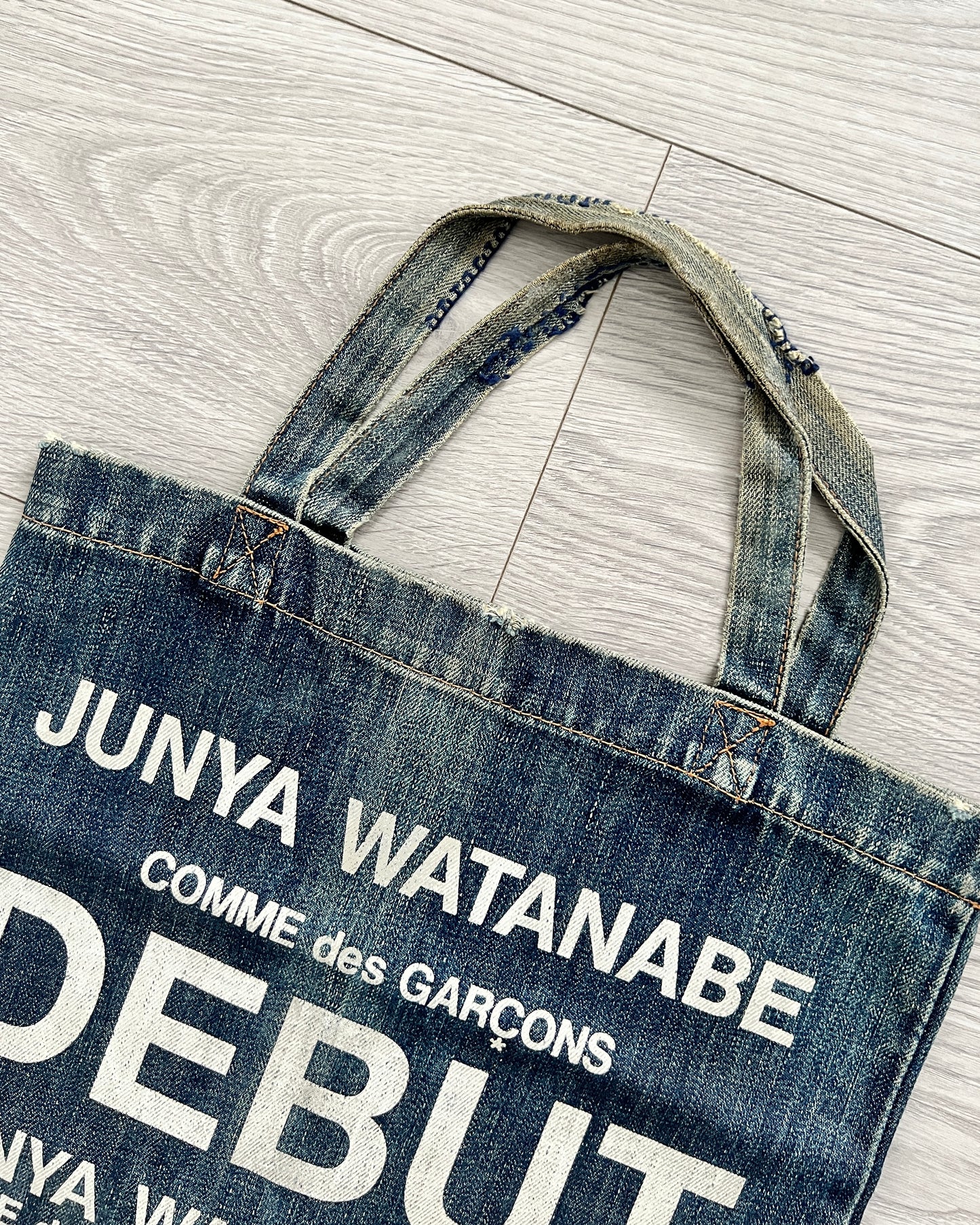 Junya Watanabe Comme Des Garcons Denim Tote Bag