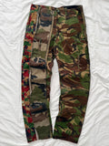 Maison Martin Margiela Artisanal Line (0)(10) SS2005 Re-Worked Multi Camo Pants - Size 34" Waist