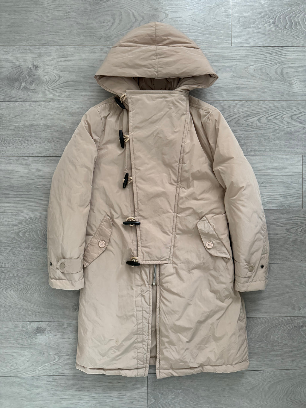 Final Home 1990s Insulated Padded Military Parka - Size M